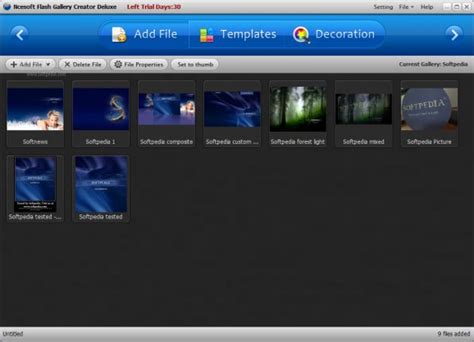 Amazing Flash Gallery Maker